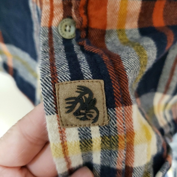 Legendary Whitetails 100% cotton Buck Camp Flannel shirt sz XXL - Picture 4 of 7